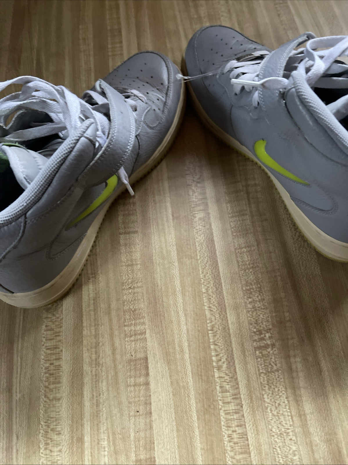 Nike Air Force 1 Mid 07 Wolf Grey Volt 11