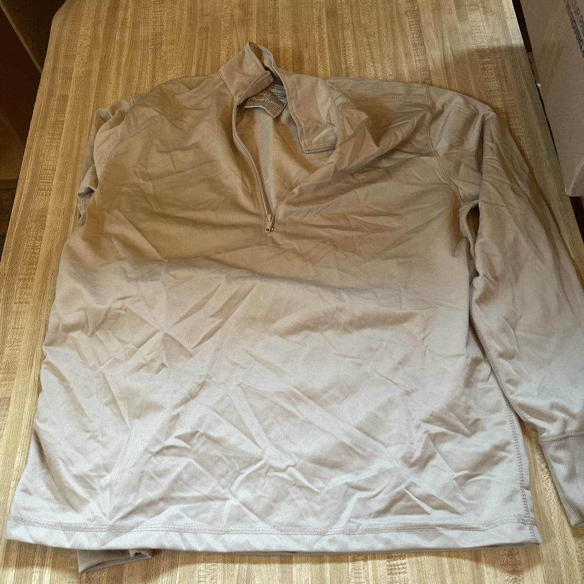 Military Heat Retentive Moisture Resistant Half Zip Small 
