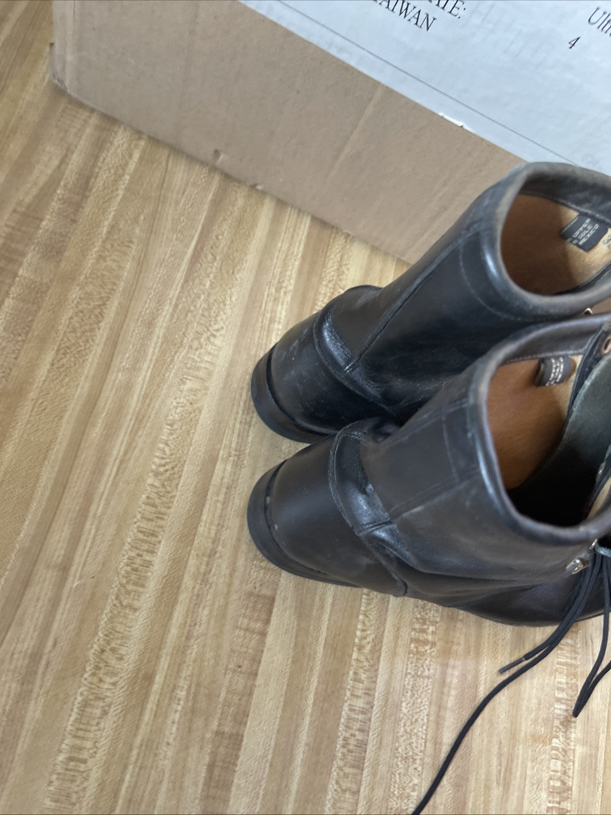 Justin Lace Up Boots 11