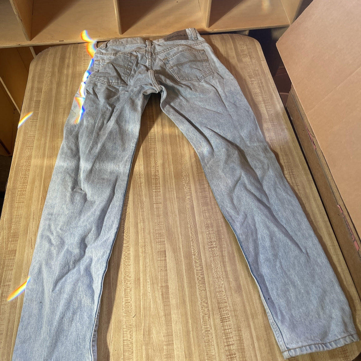 Express Bleus Mom Jeans 4