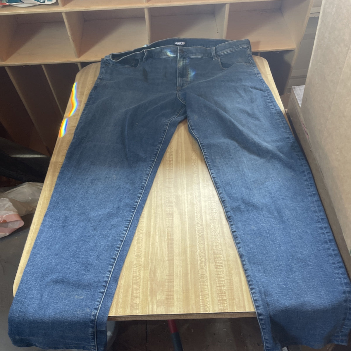Lands End Square Rigger Jeans 48x35