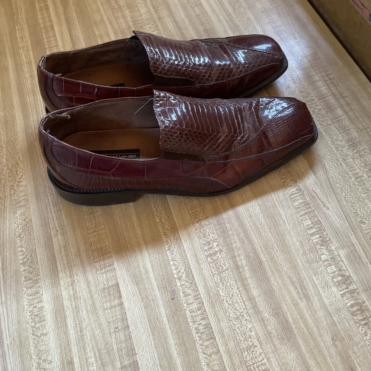 stacy adams genuine snake shoes 11.5