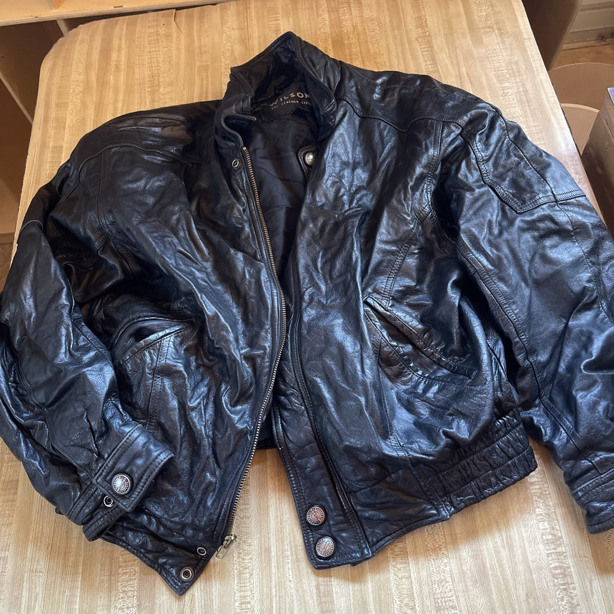 Wilson’s Leather Jacket Medium 