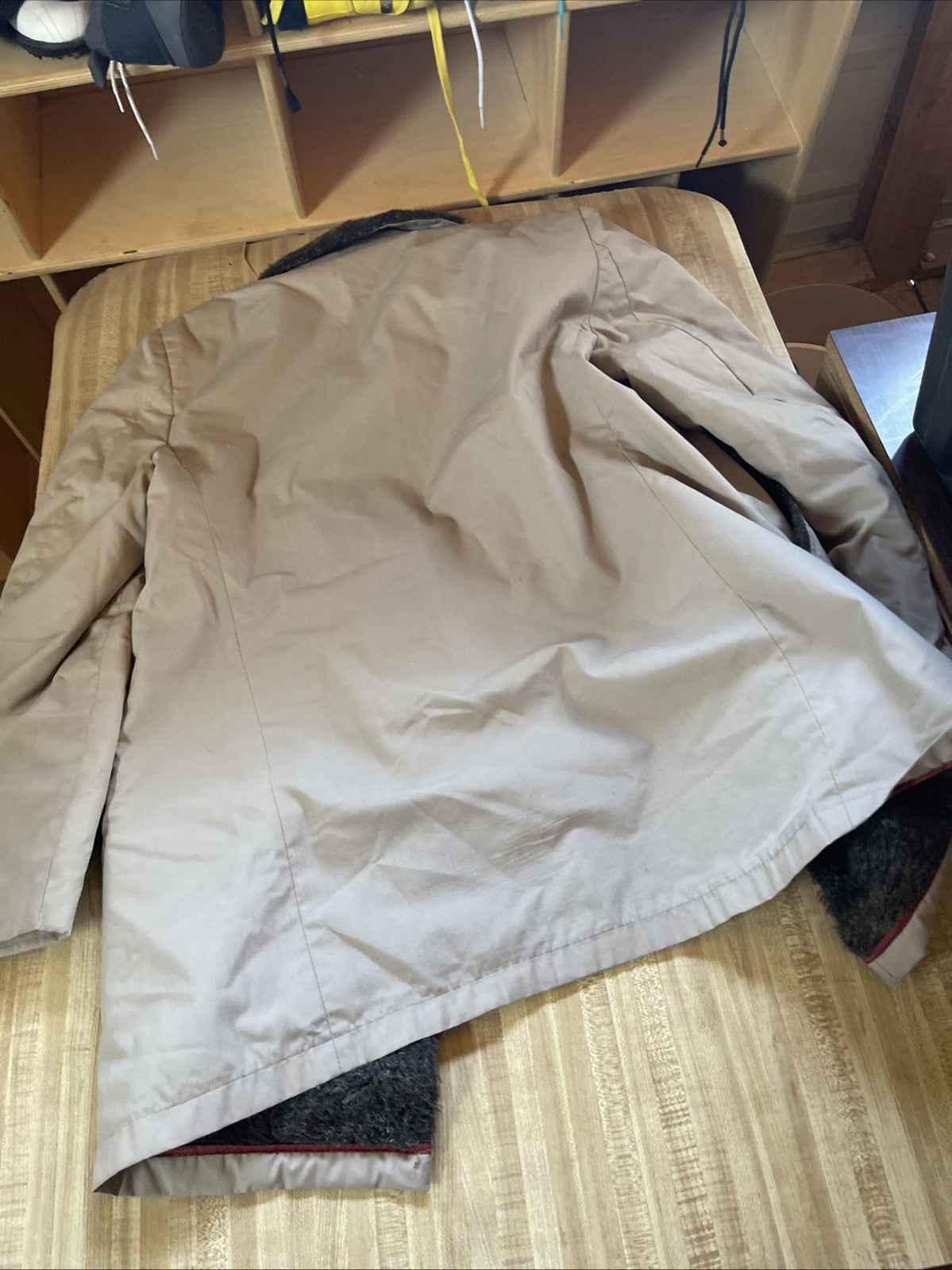 Vintage Fleece Lined Sears Coat Size 38R
