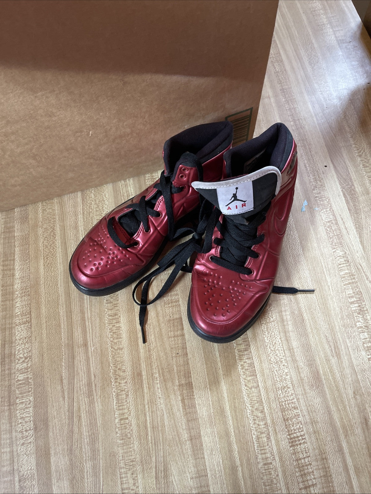 Air Jordan 1 Anodized Red 6Y
