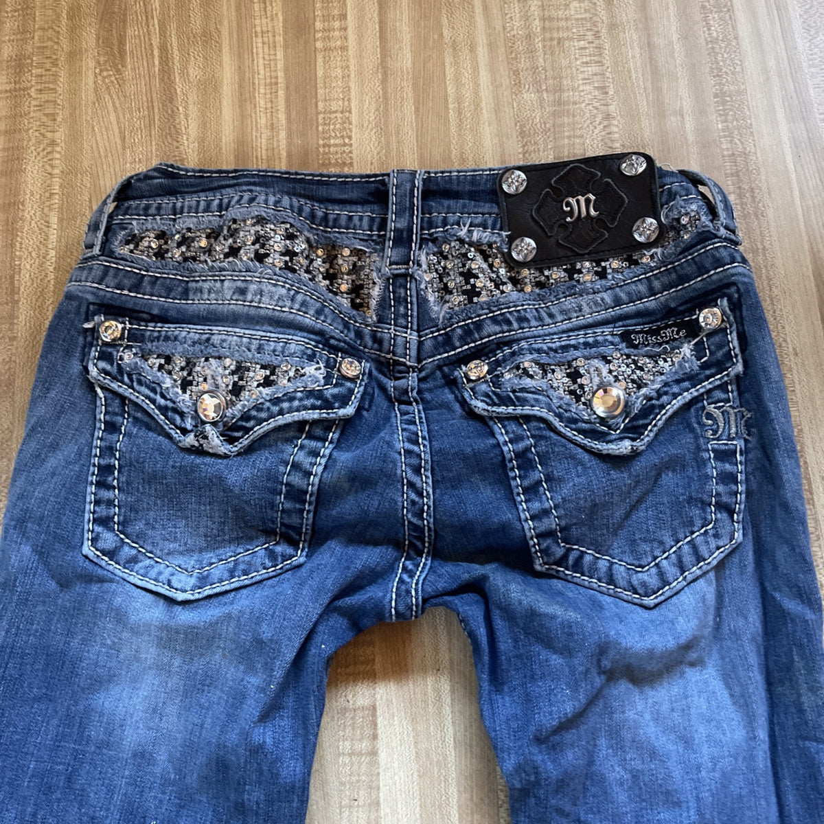 miss me bootcut jeans size 25