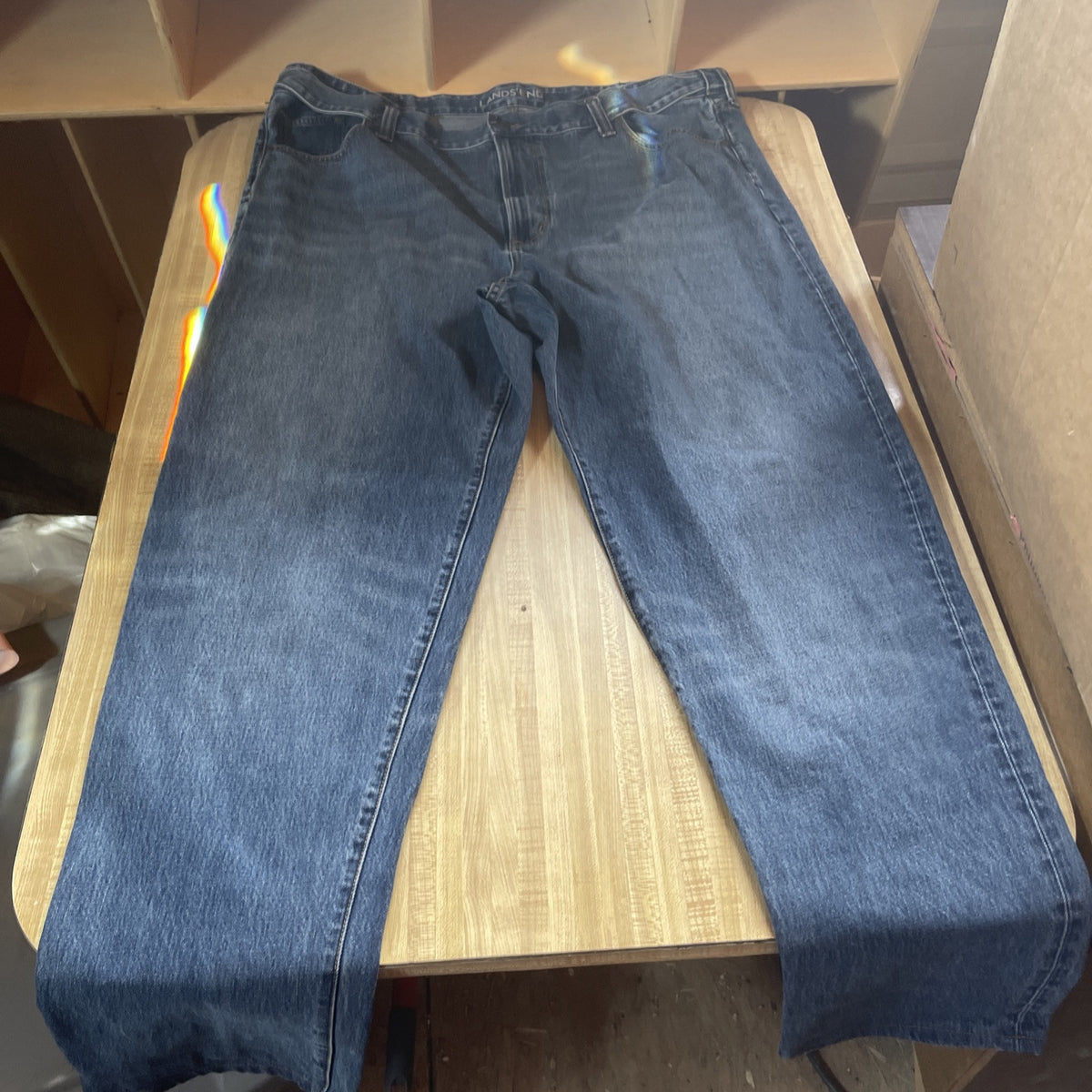 lands end square rigger jeans 46x35