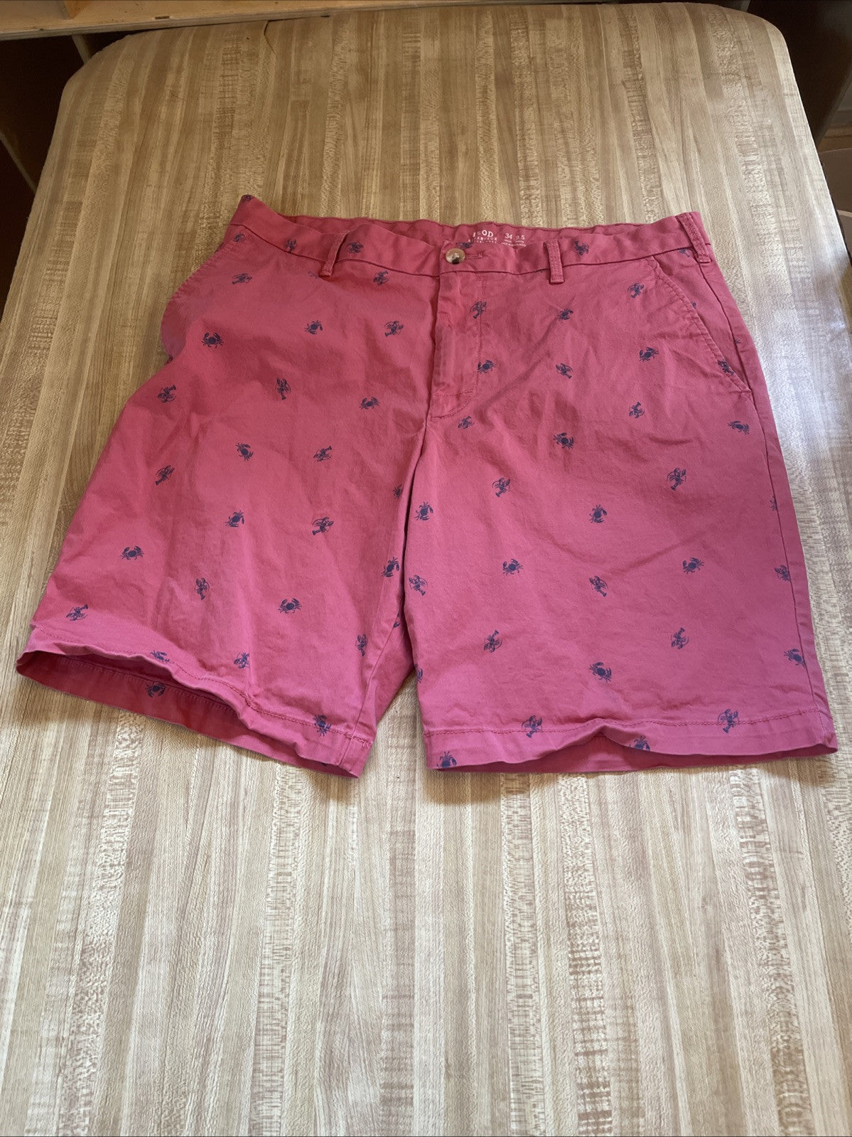 Izod Advantage Performance Crab All Over Print Shorts 34